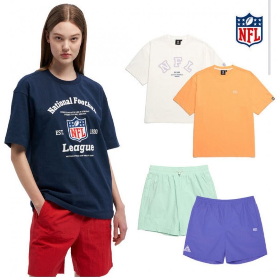 [옥션] NFL 여름의류모음 티셔츠/트레이닝복/반바지 등 다양 (다양/무료)