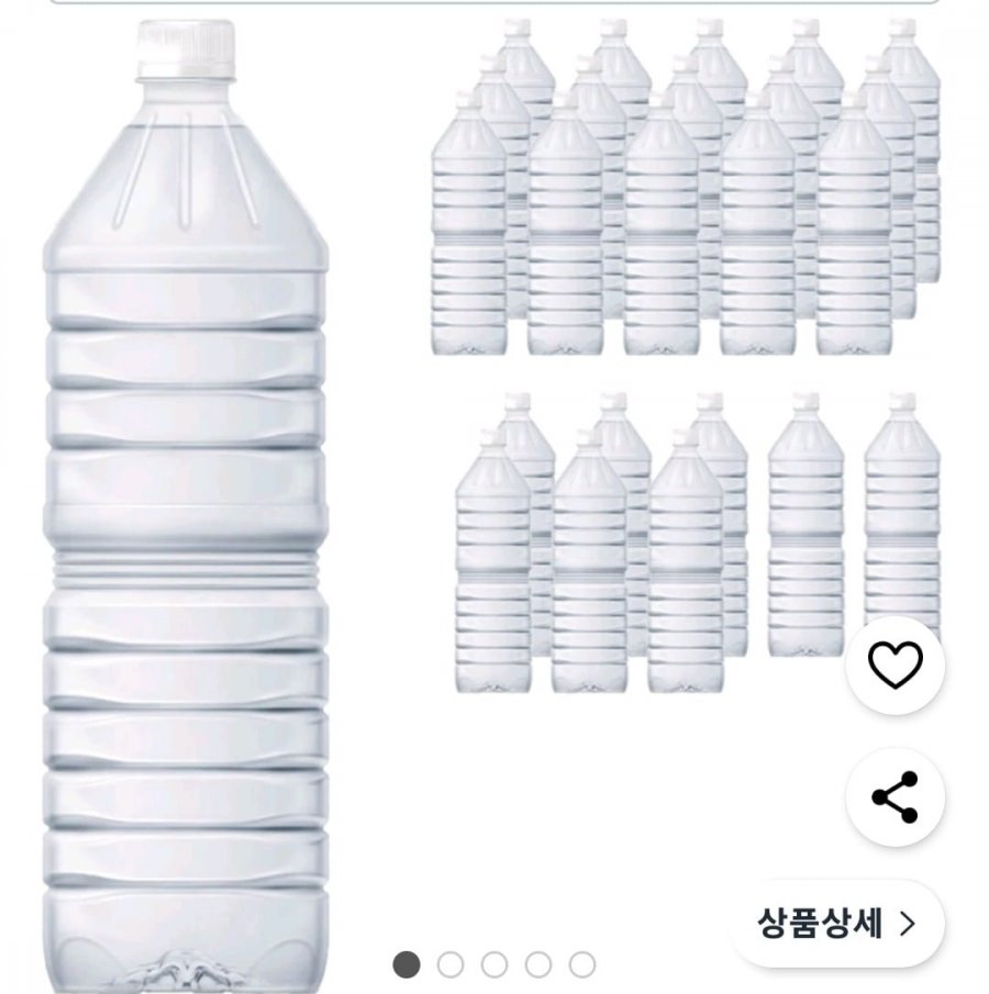 [쿠팡] 지리산물하나 생수 2L 24입 (9,950원/와우무배)8