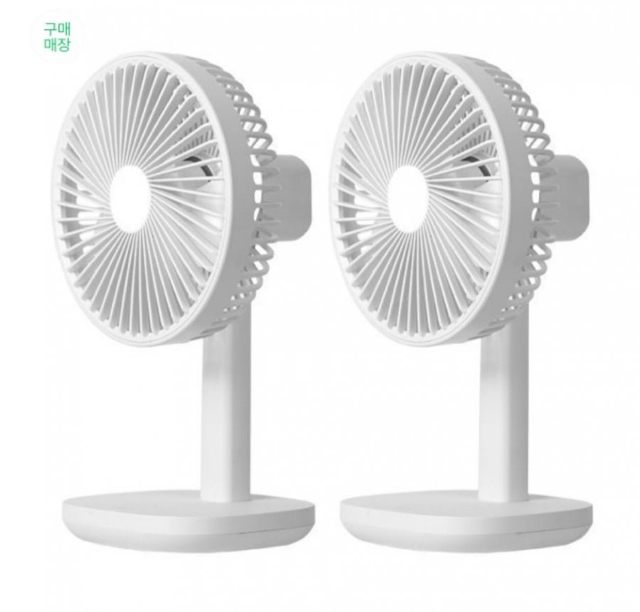 [지마켓]1+1 미니윈드 책상용 BLDC선풍기 3단풍속 회전헤드 C타입충전(23,400원/무료)48