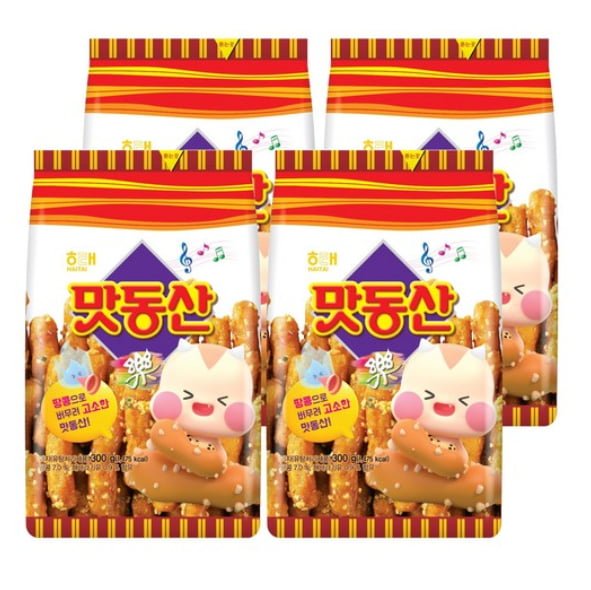 [쿠팡] 맛동산, 90g, 12개 (10,420원/와우무료)8