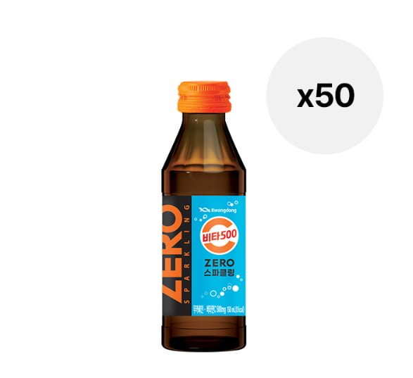 [광동] 비타500 제로스파클링 150ml 50입 (15,900원/무료)5