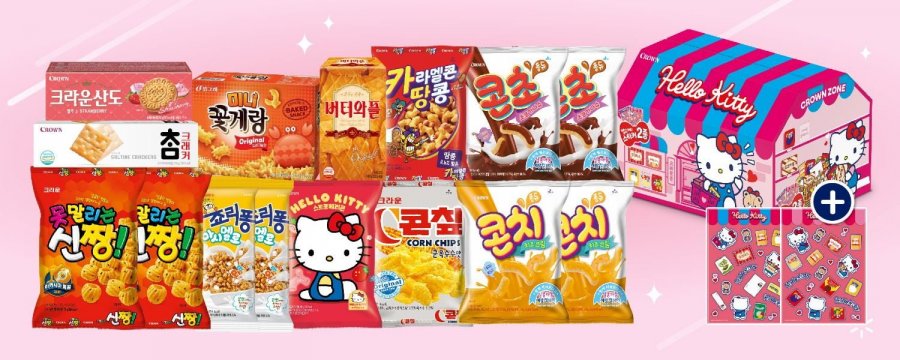[토스쇼핑] 크라운제과 인기스낵 비스킷 15종(9,900원/무료배송)2