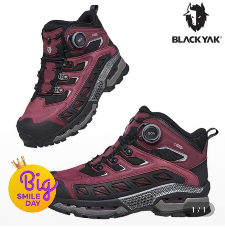 [지마켓] 블랙야크 남여공용 고어텍스 미드컷 등산화 그리프 D GTX (74,820원/무료)12