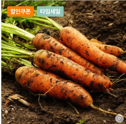 [농협몰] 국산 햇 흙당근 상 2kg (4,400원/무료)7